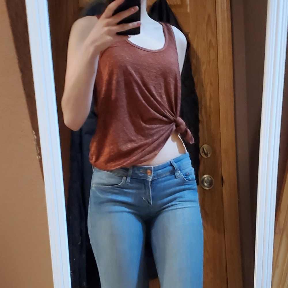 💥2 FOR $25💥 AE Sienna Open-Back Flowy Tank Top